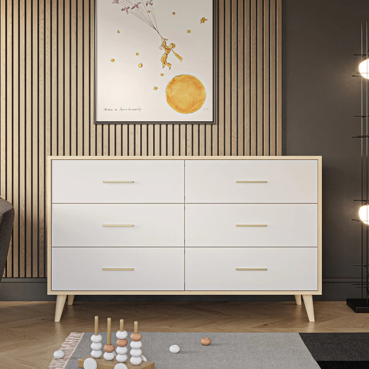 Romina New York Double Dresser- Bambi Baby