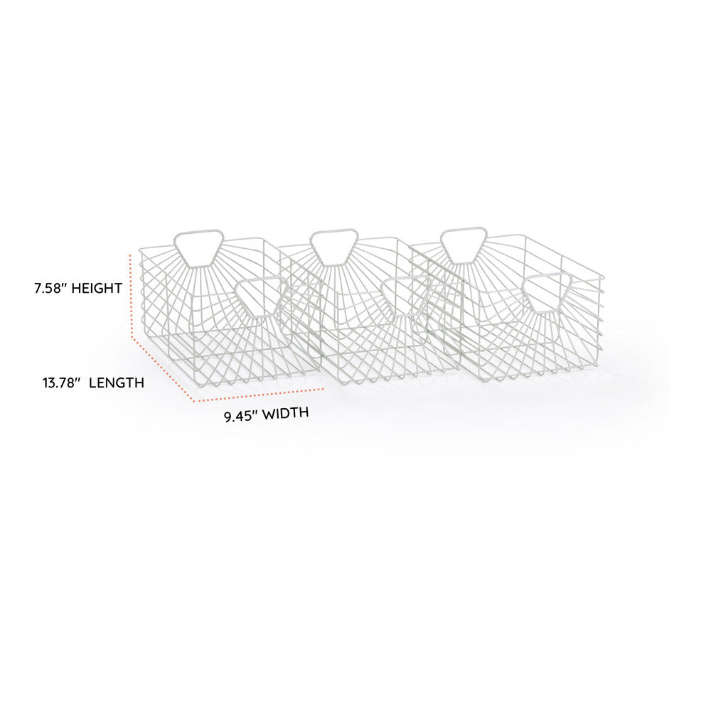 Cestas de armazenamento Dadada Central Park (conjunto de 3)- Bambi Baby