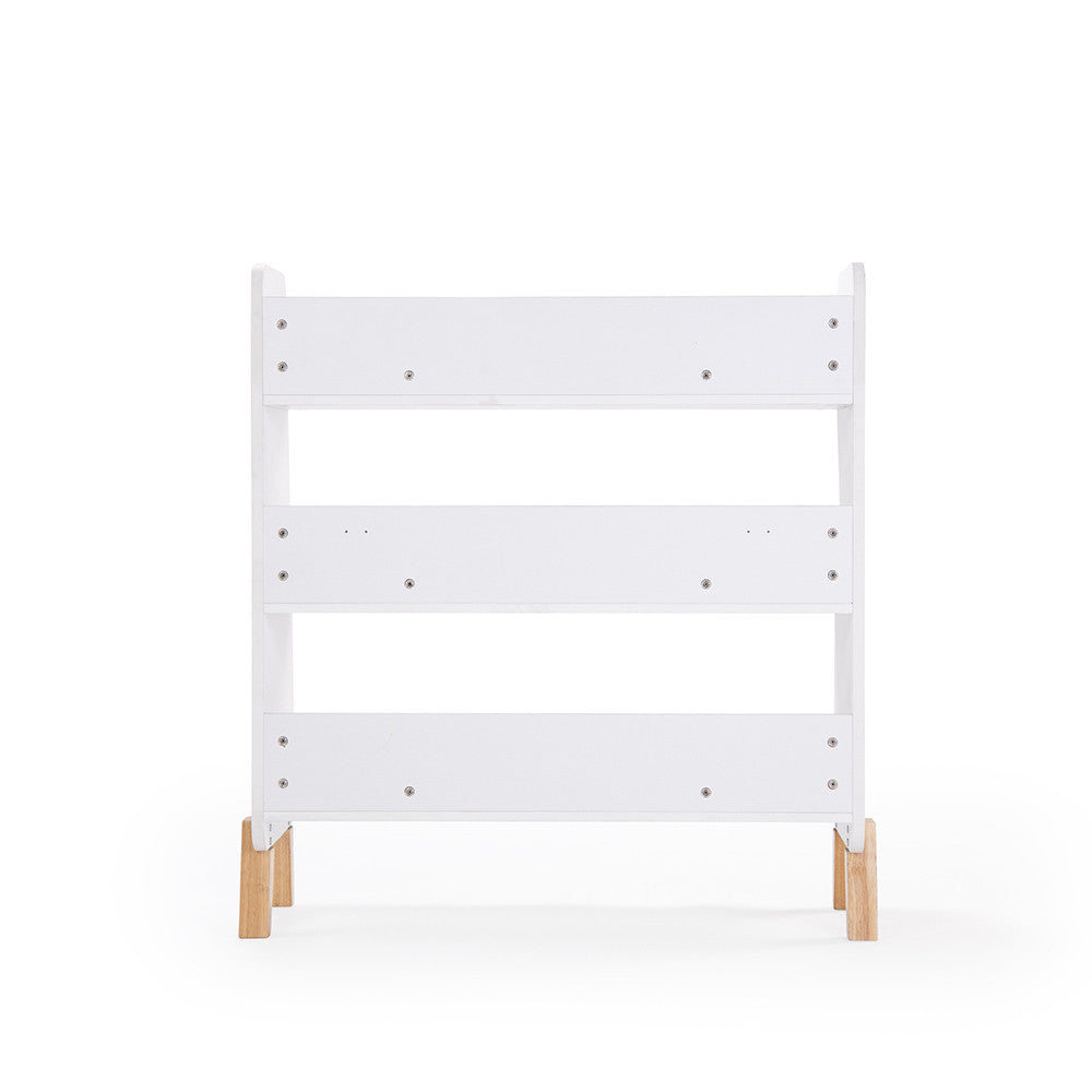 Dadada Muse Bookshelf in White/Natural- Bambi Baby