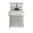 Cama individual completa juvenil Westwood Rowan en lino ceniza - Bambi Baby