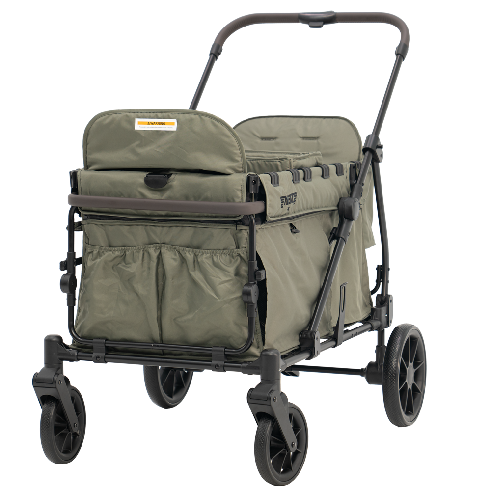 K*K様 30-40s Vigenna ファーマーズ コットンピケ グレー　パン Keenz VIVA 2-Passenger Stroller Wagon – Compact Power for City
