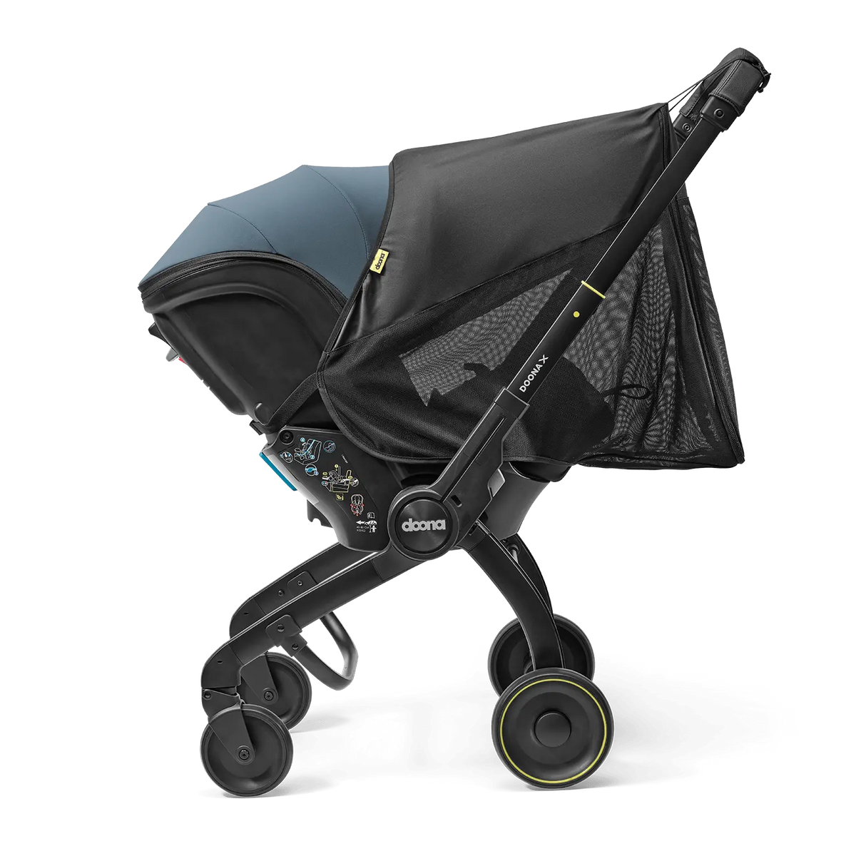 Doona X 360 Protection - Black- Bambi Baby