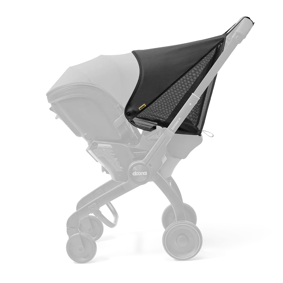 Doona X Sunshade Extension - Black - Bambi Baby