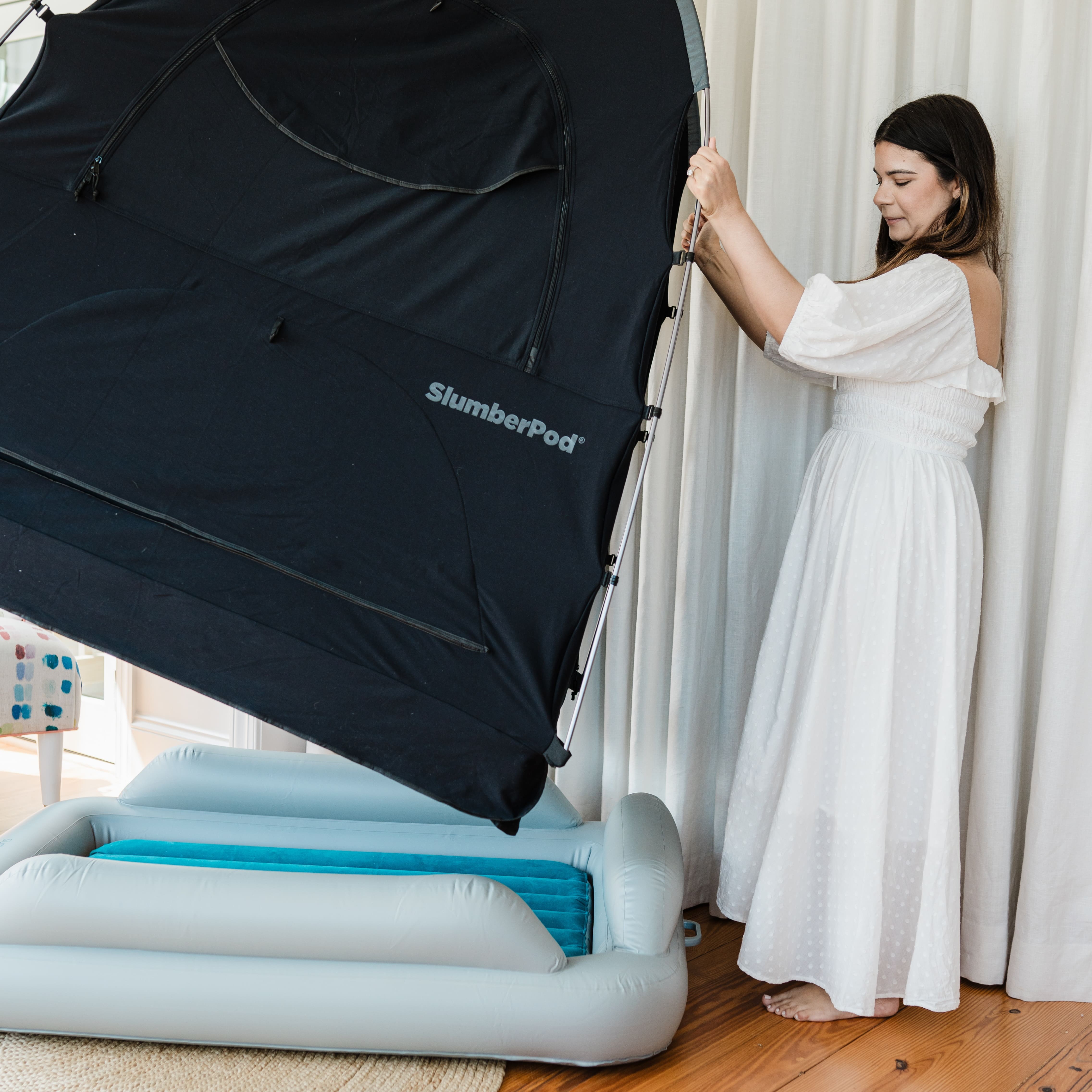 SlumberPod SlumberTot Inflatable Toddler Bed- Bambi Baby