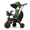 Desert Green Doona Liki Trike S3 Compact Folding Tricycle - Front View | Bambi Baby