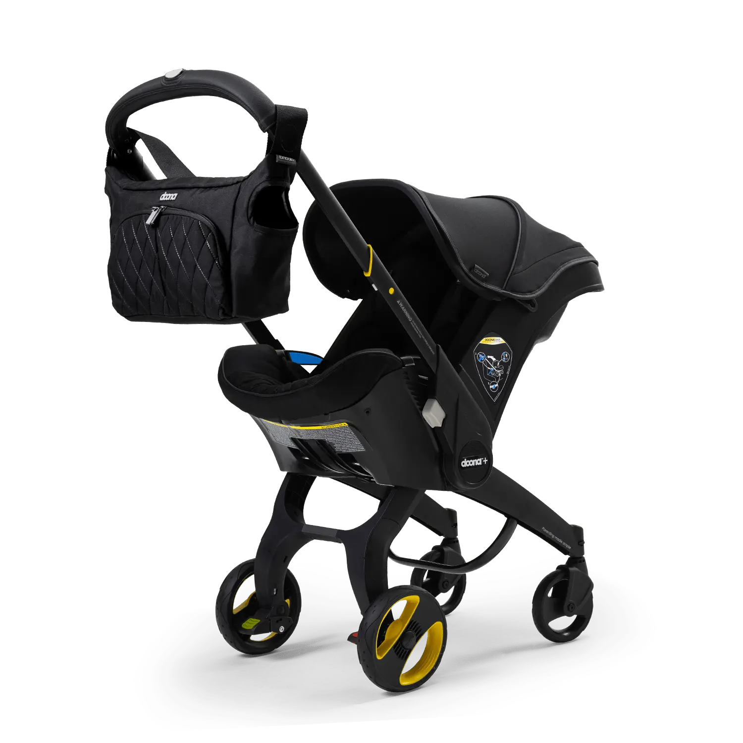 Doona+ Infant Car Seat Stroller with Base- Bambi Baby