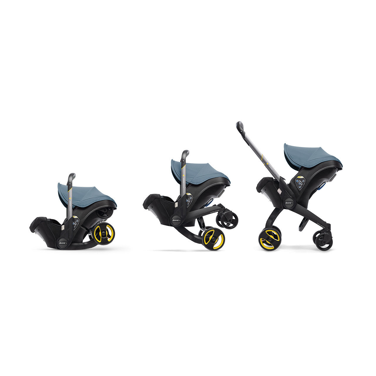 Doona Infant Car Seat Stroller with Base- Bambi Baby