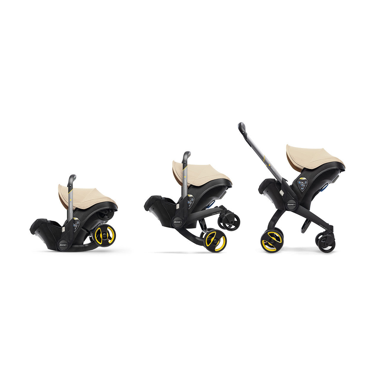 Doona + Cadeirinha de carro infantil com base em Sahara Sand- Bambi Baby