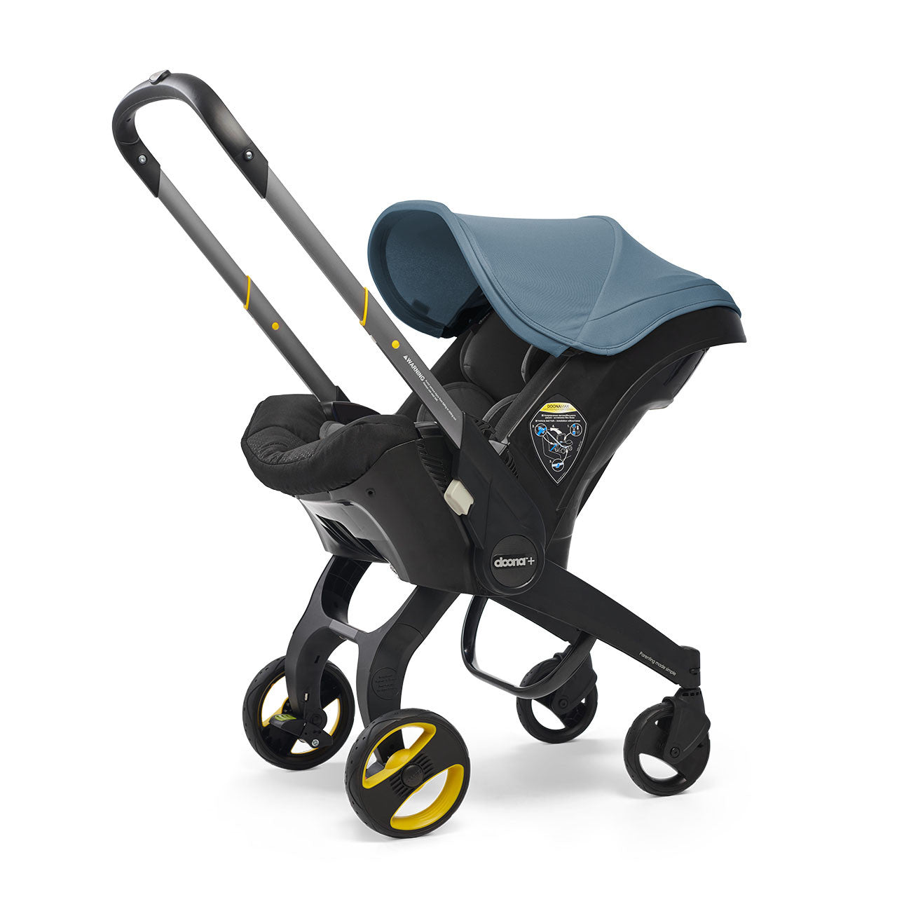 Doona Infant Car Seat Stroller with Base- Bambi Baby