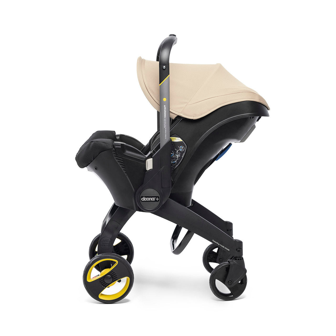 Doona + Cadeirinha de carro infantil com base em Sahara Sand- Bambi Baby