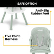 Jeep Milestone 6-in-1 High Chair - Bambi Baby