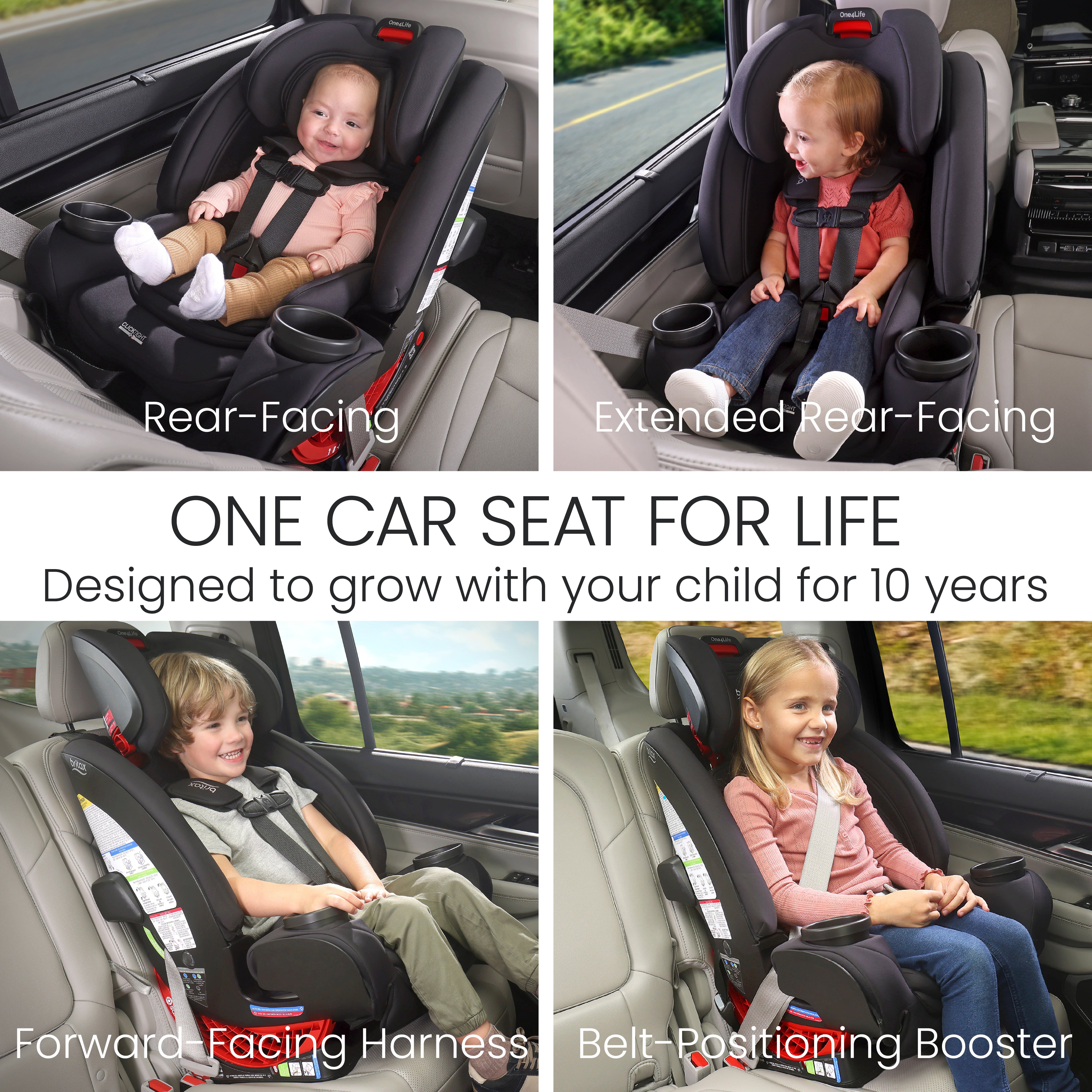 Britax One4Life All-in-One Car Seat- Bambi Baby