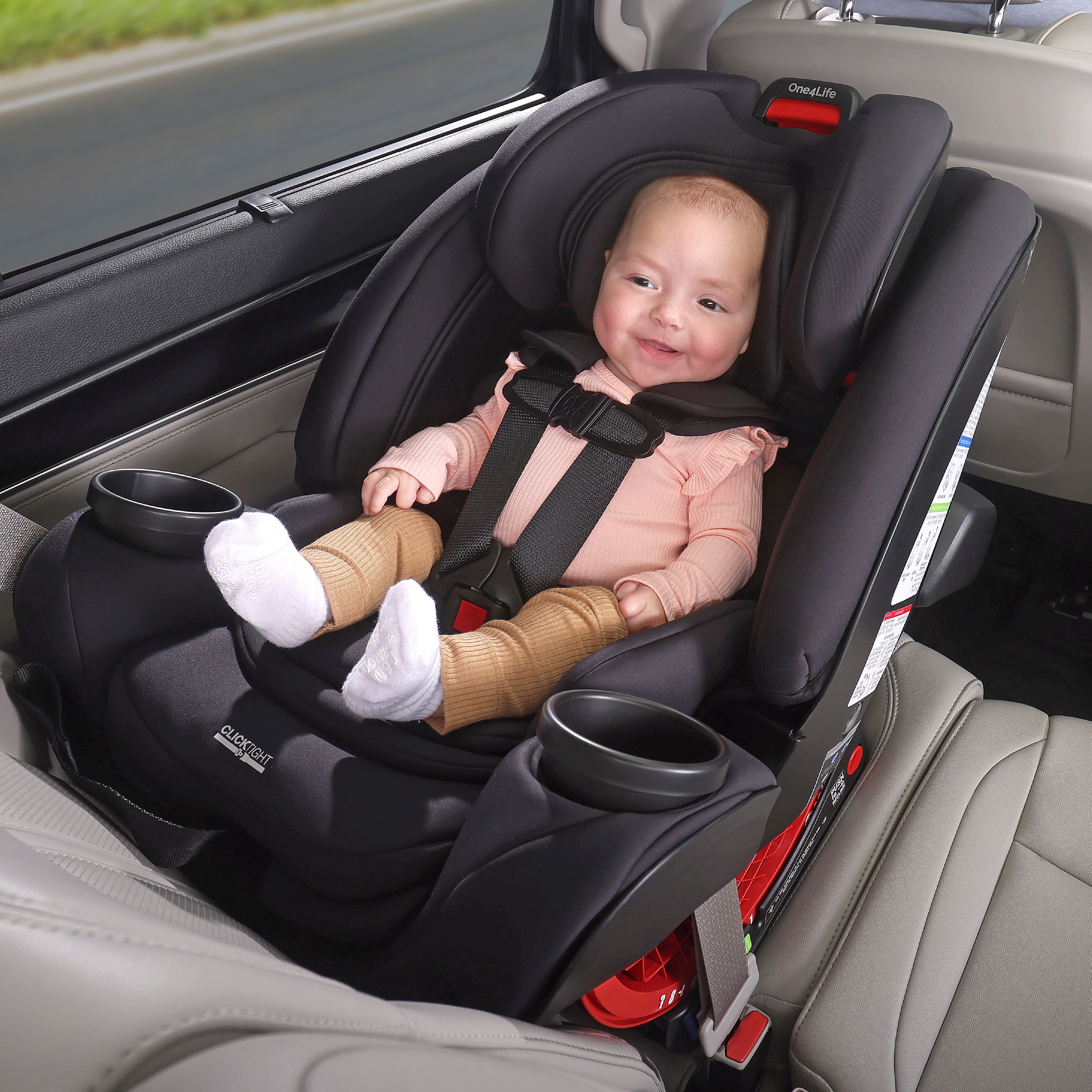 Britax One4Life All-in-One Car Seat- Bambi Baby