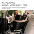 Britax Galaxy360 Slim Rotating Convertible Car Seat With SwivelSmooth Steel Ring - Bambi Baby