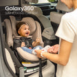Britax Galaxy360 Slim Rotating Convertible Car Seat With SwivelSmooth Steel Ring - Bambi Baby