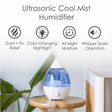 Crane Baby Crane 0.35 Gallon Mini-Drop Cool Mist Humidifier - Bambi Baby