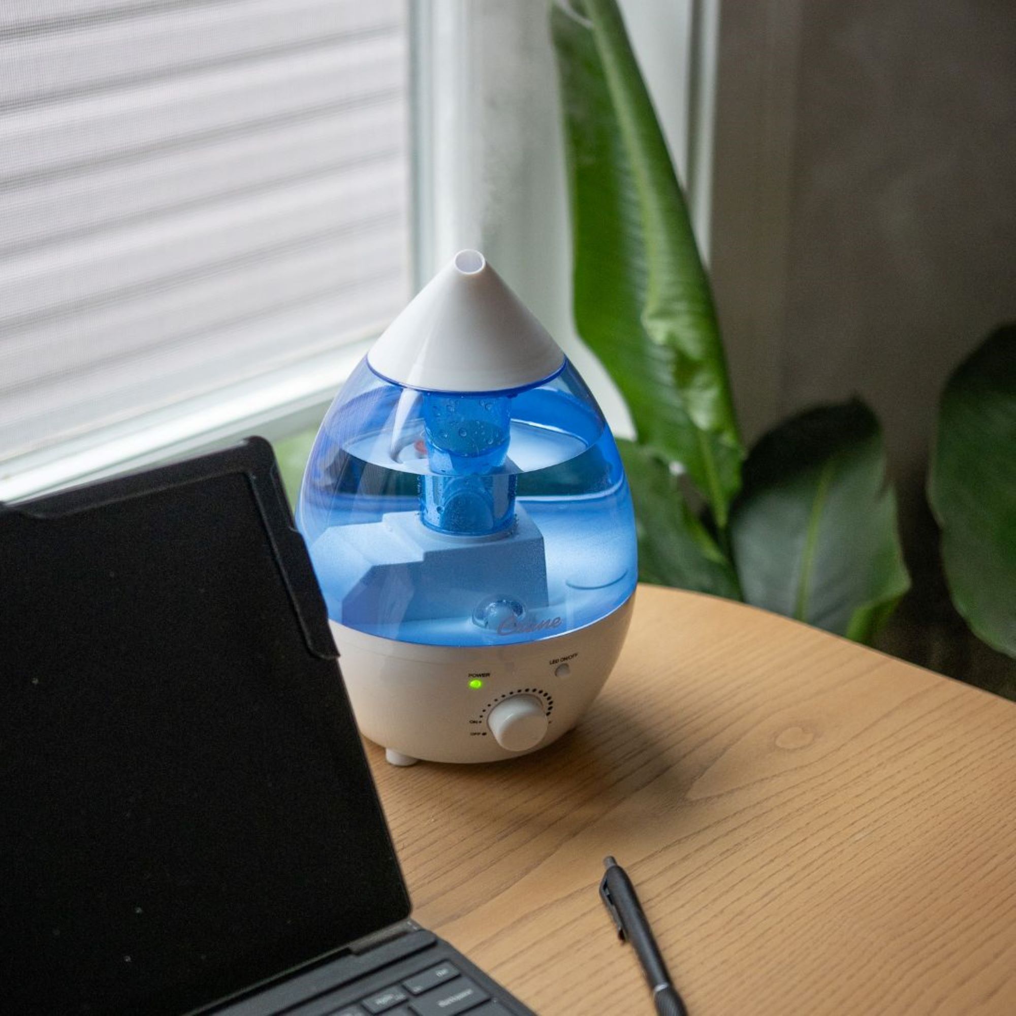 Crane Baby Crane 0.35 Gallon Mini-Drop Cool Mist Humidifier- Bambi Baby