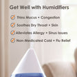 Crane Baby Drop Cool-Mist Humidifier, 1 Gal. - Bambi Baby