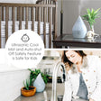 Crane Baby Droplet Cool-Mist Humidifier with Vapor Tray, 0.5. Gal - Bambi Baby