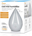 Crane Baby Droplet Cool-Mist Humidifier with Vapor Tray, 0.5. Gal - Bambi Baby