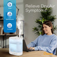 Crane Baby Crane 0.7 Gallon Top Fill Cool Mist Humidifier and Aroma Diffuser - White - Bambi Baby