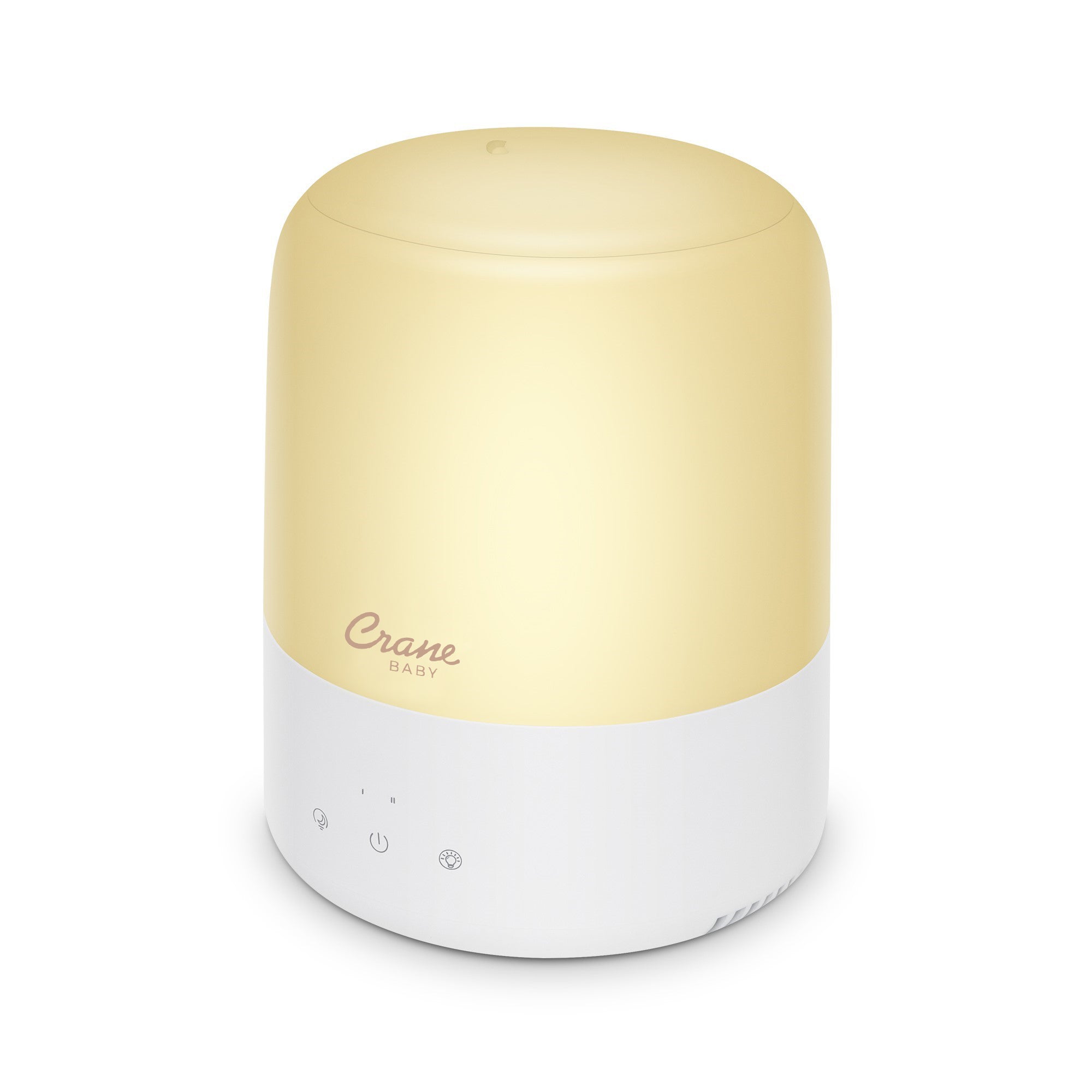 Crane Baby 3-in-1 Compact Humidifier for Baby Nursery | 0.5 Gallon with Sleep Support Light & Aroma Diffuser- Bambi Baby
