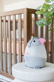 Crane Baby Adorable Humidifier, Mini Elephant, Cool Mist Humidifier with Vapor Tray, 0.5 Gal. - Bambi Baby