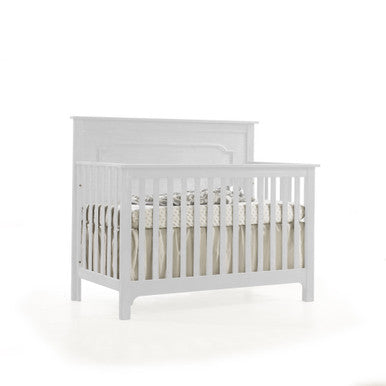 Cuna convertible 4 en 1 NEST Emerson Collection en color blanco- Bambi Baby