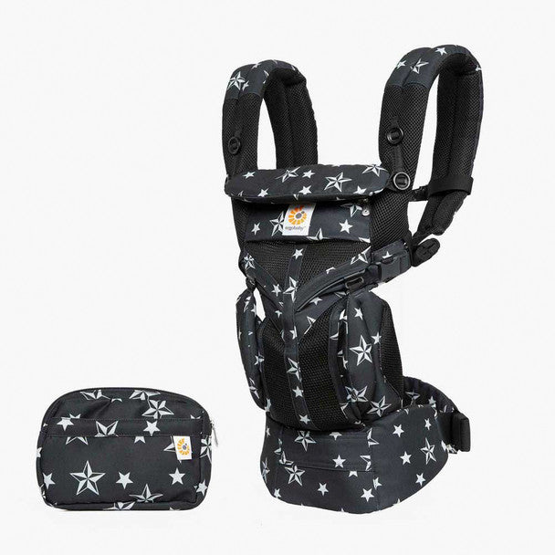 Ergobaby Omni 360 Cool Air Mesh - Black Stars- Bambi Baby
