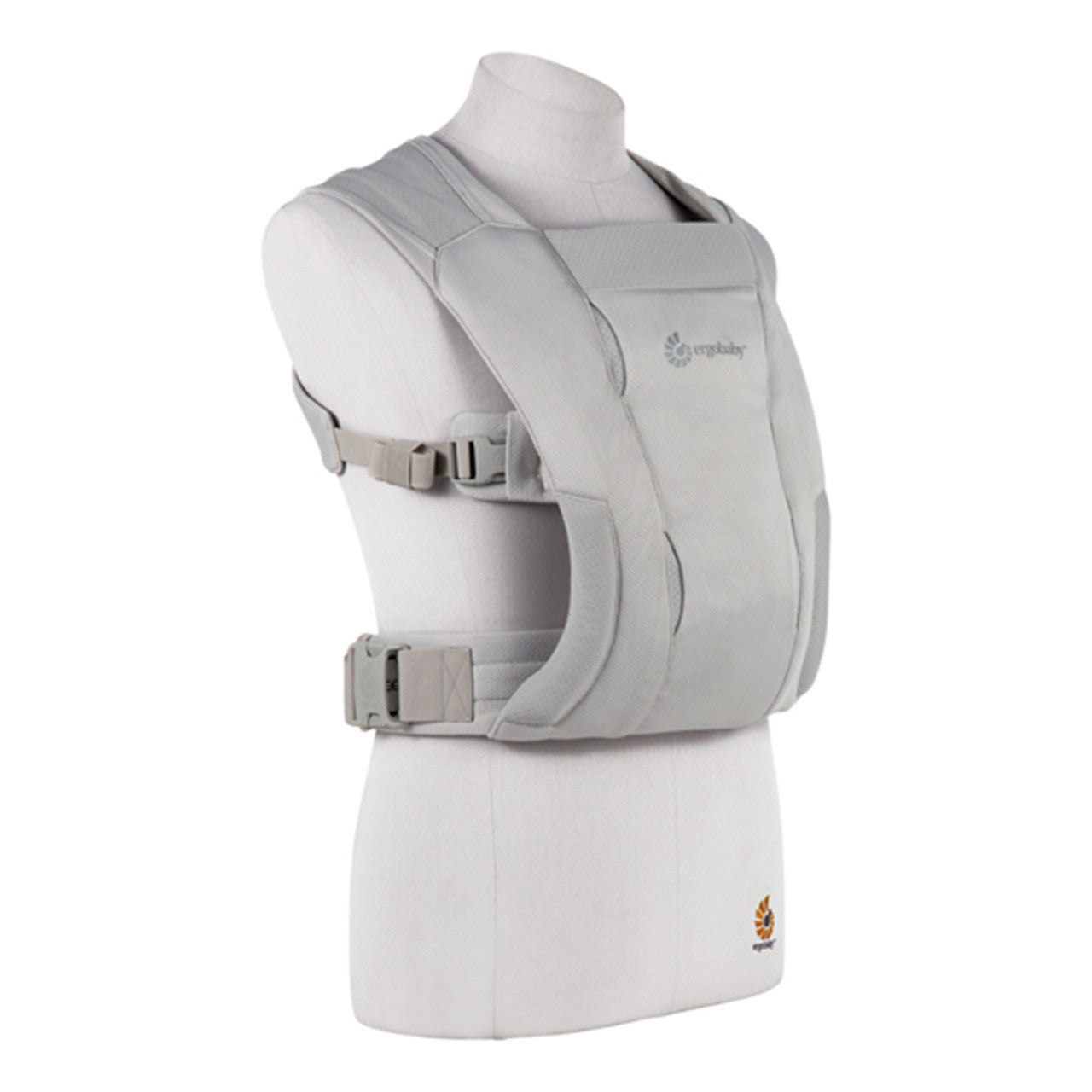Ergobaby Embrace Soft Air Mesh Baby Carrier - Soft Grey- Bambi Baby