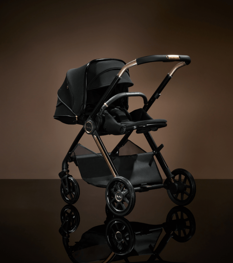 Silver Cross Reef Stroller Accessory Bundle + Folding Bassinet- Bambi Baby