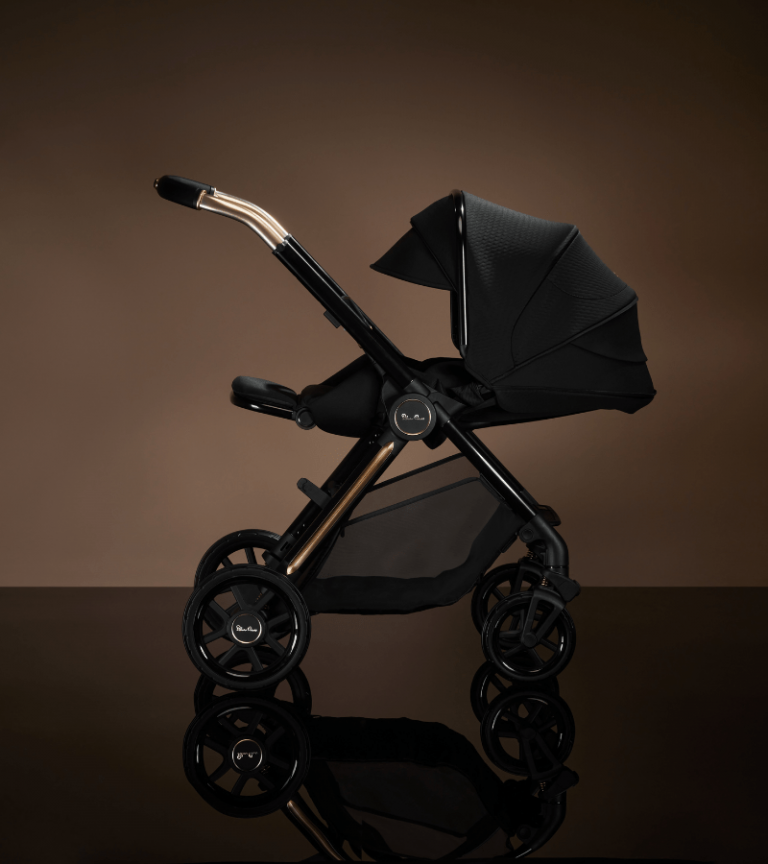 Silver Cross Reef Stroller Accessory Bundle + Folding Bassinet- Bambi Baby