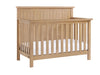 Honey Wood Soho Baby Everlee 4-in-1 Convertible Crib - Angled View | Bambi Baby
