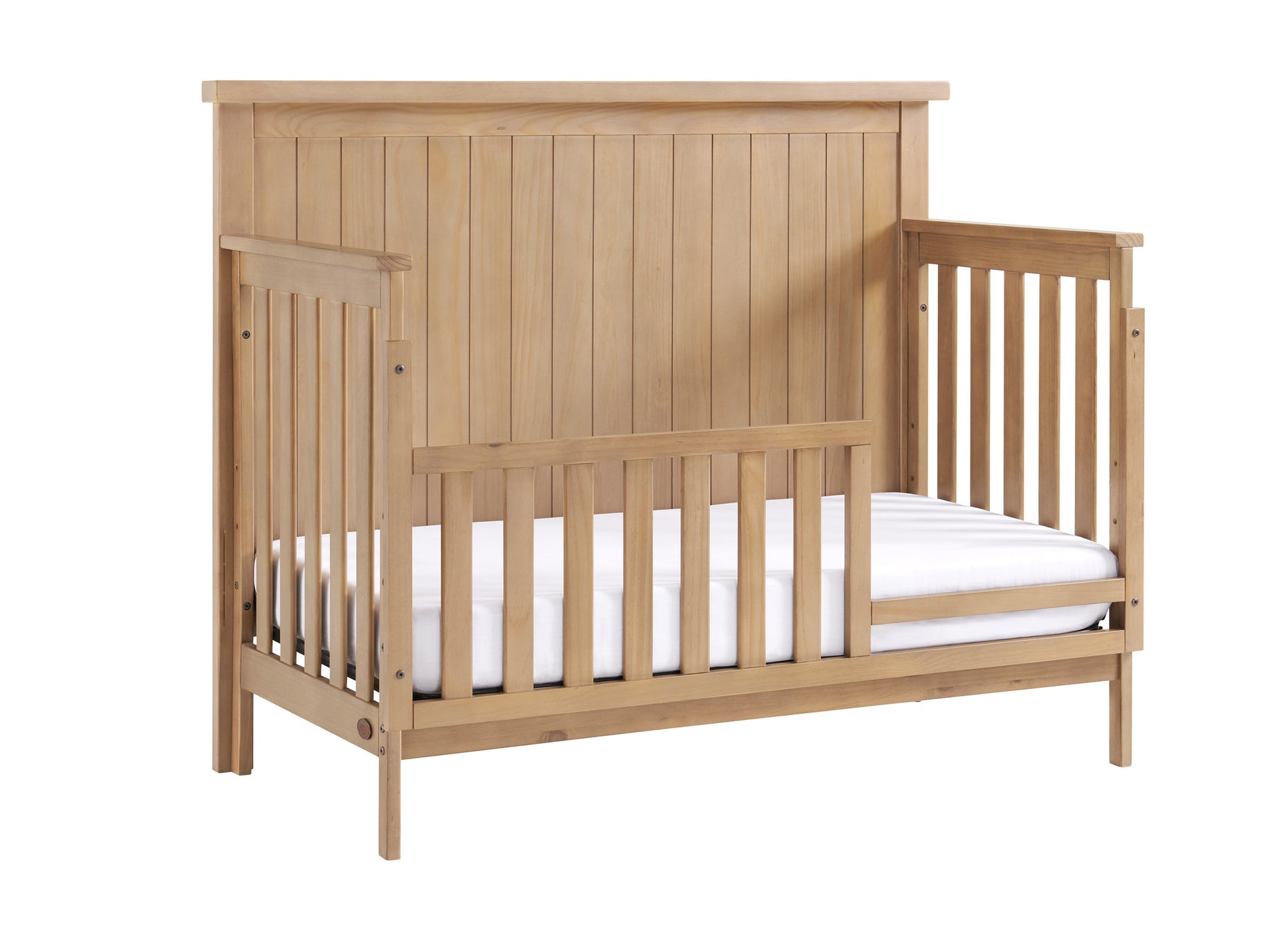 Soho Baby Everlee Guard Rail for 4 in 1 Crib - Honey Wood- Bambi Baby
