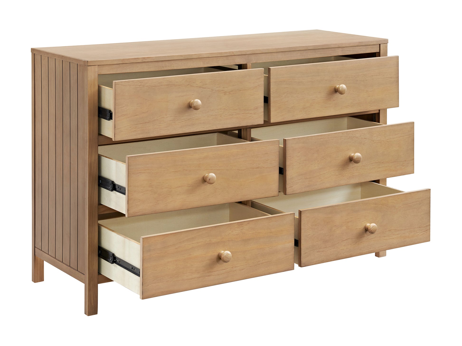 Soho Baby Everlee 6 Drawer Dresser - Honey Wood- Bambi Baby