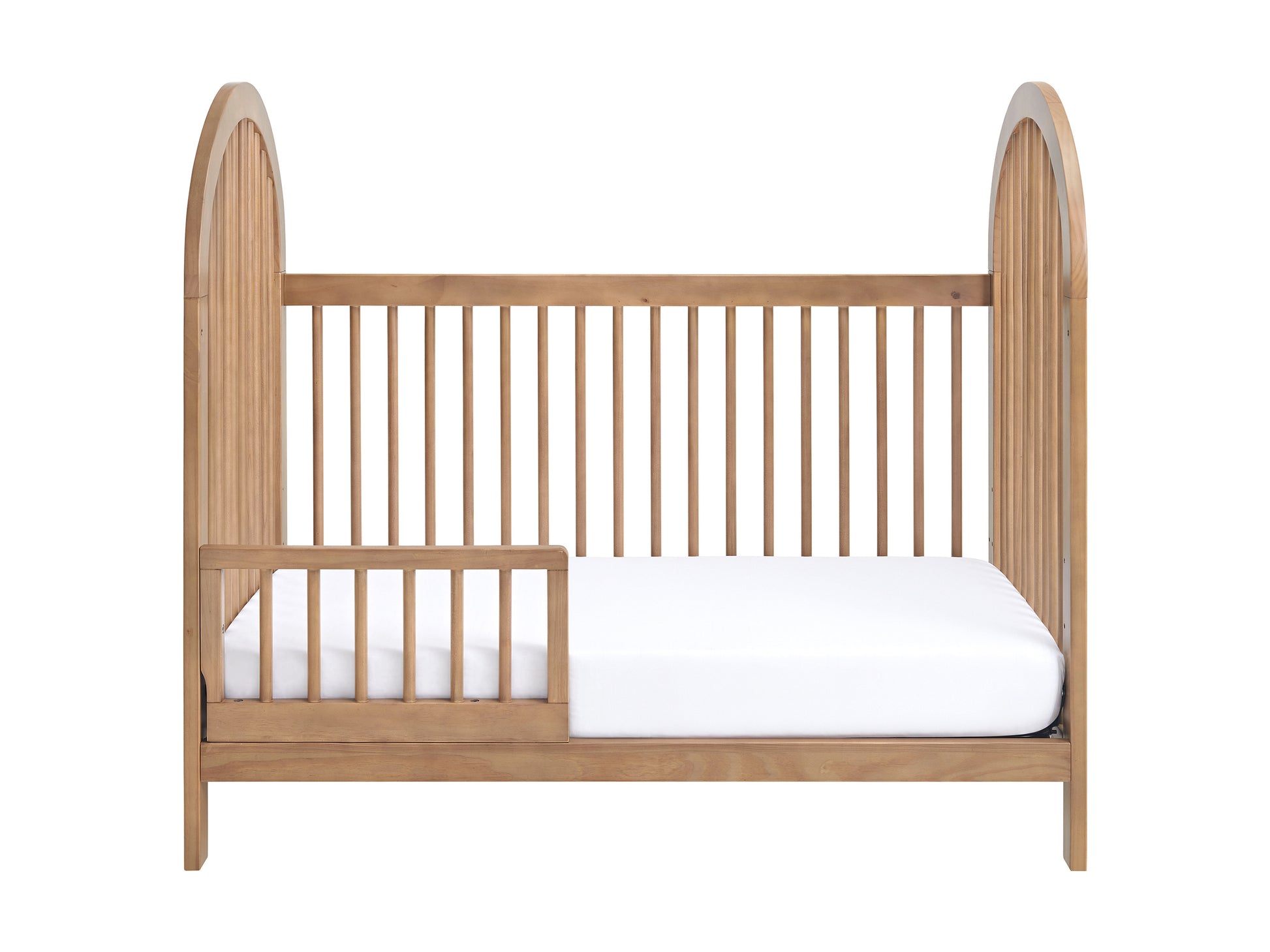Soho Baby Everlee Guard Rail for 3 in 1 Crib - Honey Wood- Bambi Baby