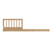 Soho Baby Everlee Guard Rail for 3 in 1 Crib - Honey Wood