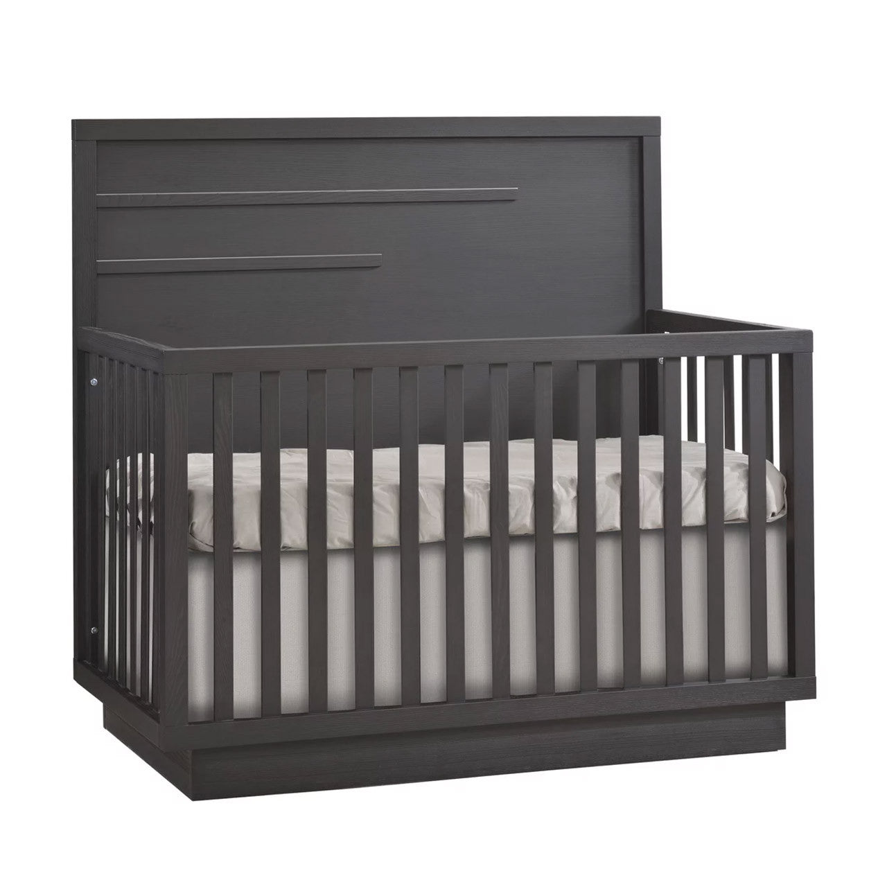 Natart Como Crib-To-Double With Horizontal Moulding- Bambi Baby