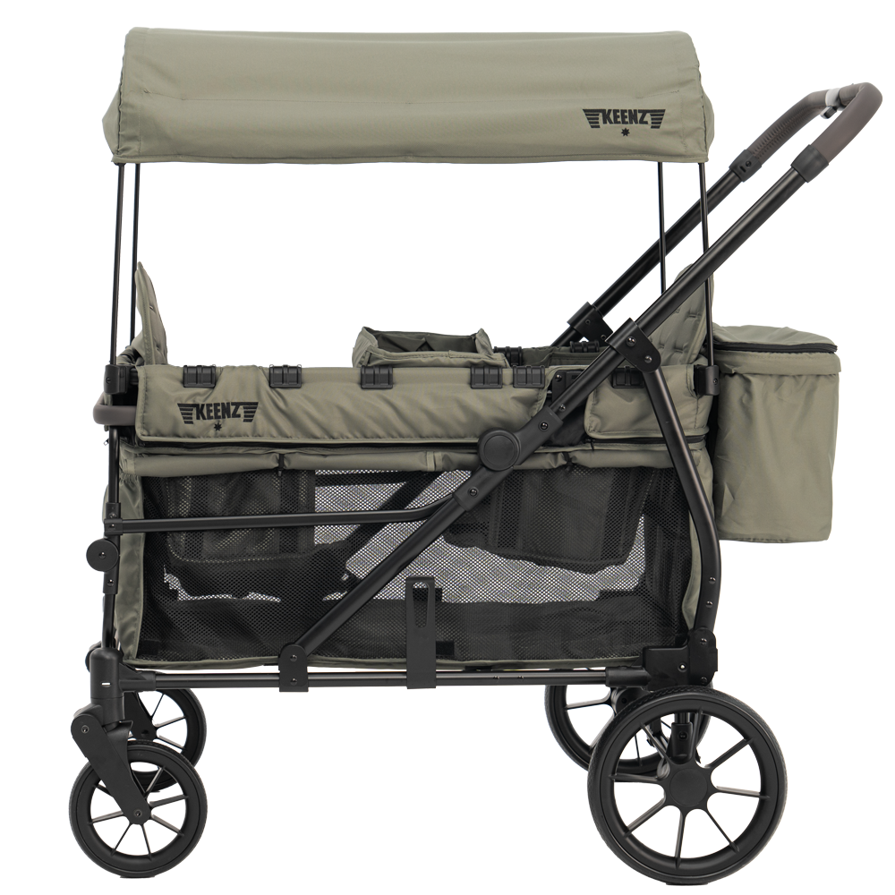 compact wagon stroller Keenz VIVA 2-Passenger Stroller Wagon Compact Power for City Life