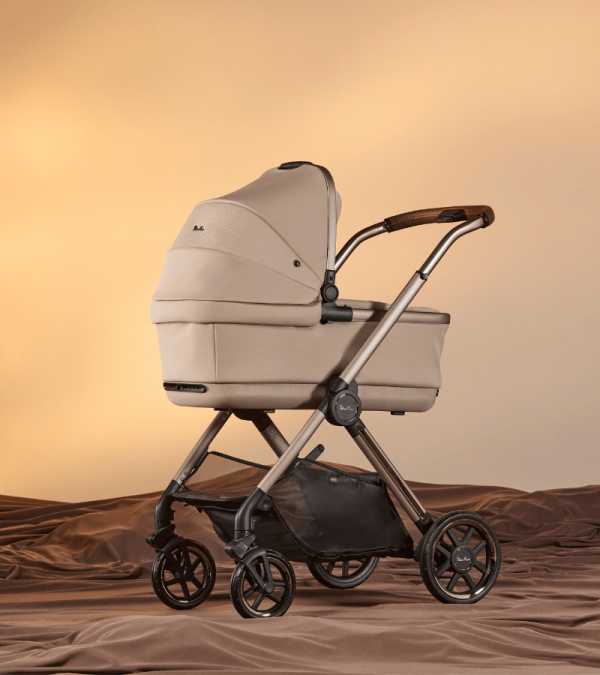 Silver Cross Reef 2 Bassinet - Frappe- Bambi Baby