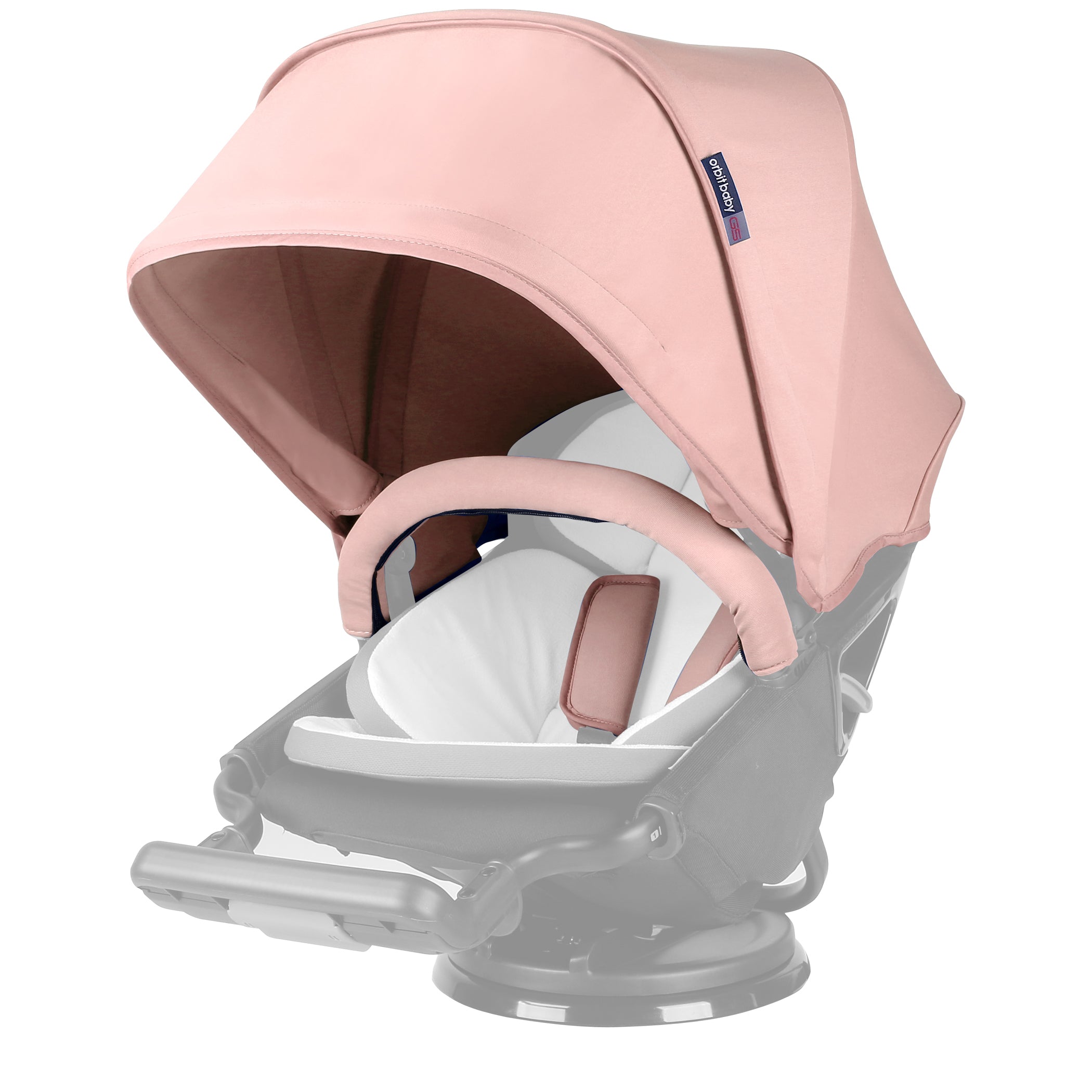 Orbit Baby Stroller Canopy in Blush- Bambi Baby