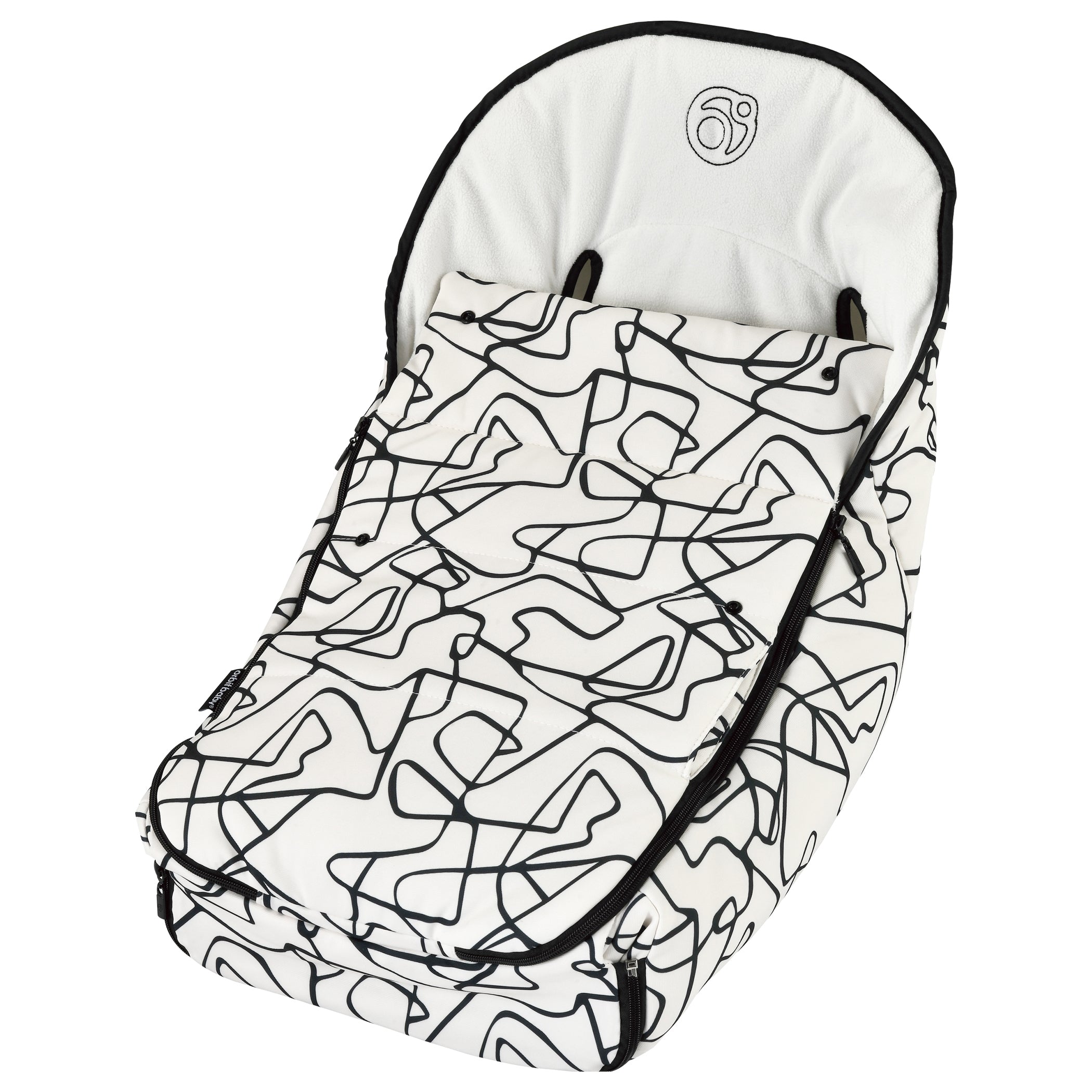 Orbit Baby Stroller Footmuff in Squiggle- Bambi Baby