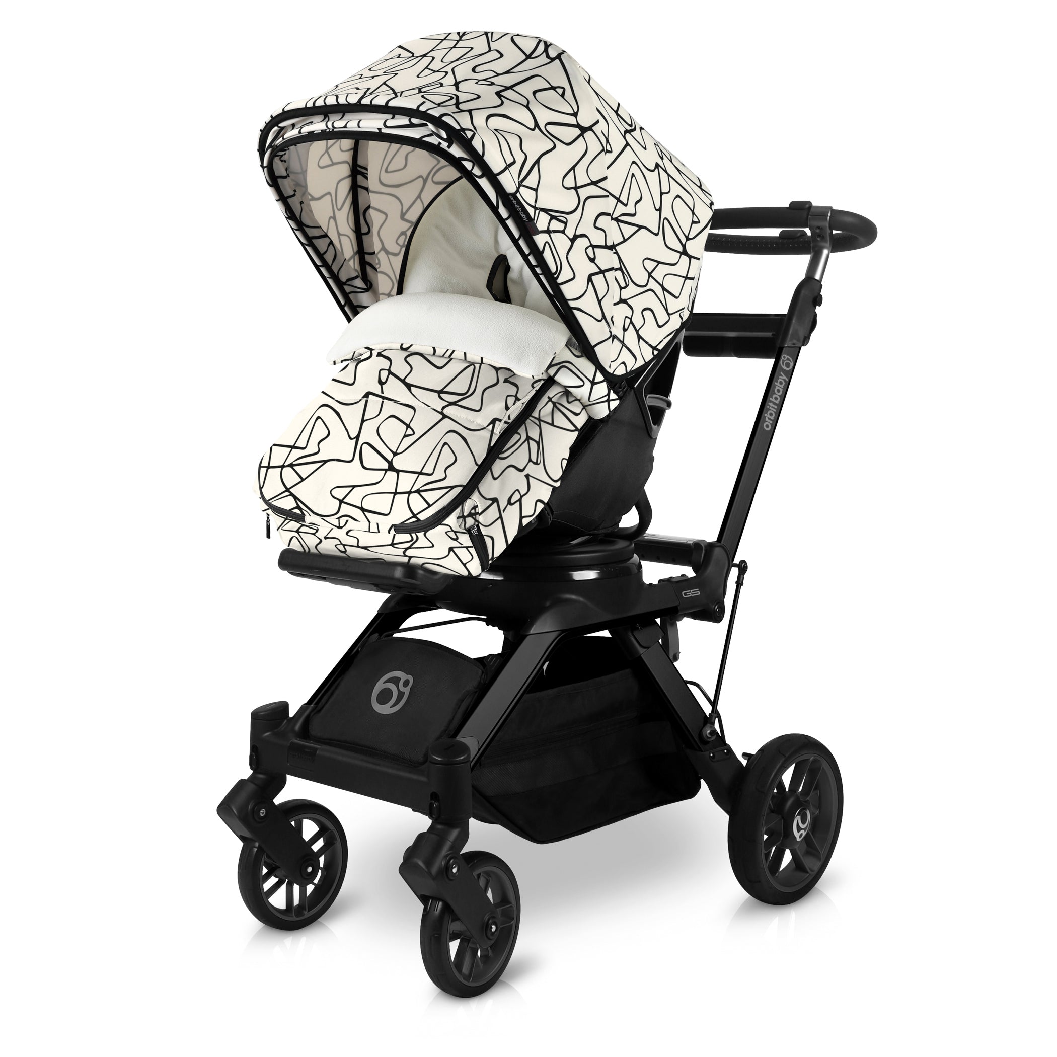 Orbit Baby Stroller Footmuff in Squiggle- Bambi Baby