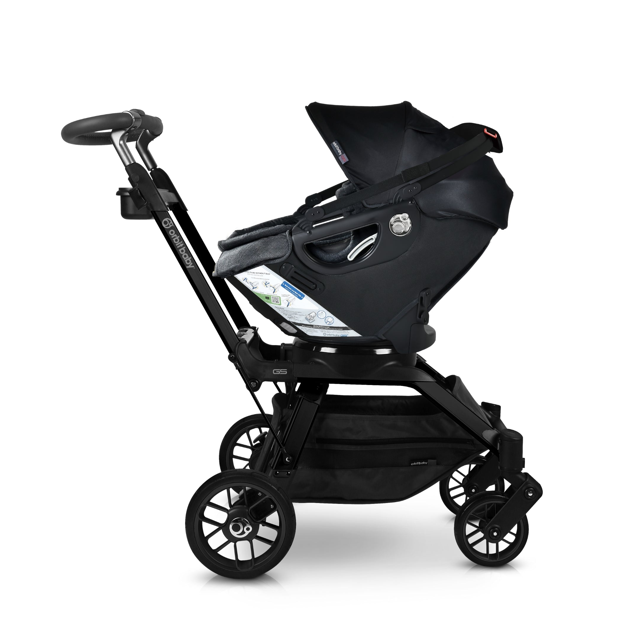 Orbit Baby G5+ Merino Wool Infant Car Seat with Base- Bambi Baby