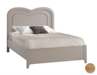 Wheat Ash Wood Natart Greta Double Bed 54" Low Profile Footboard - Angled View | Bambi Baby