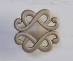 Natart Greta Drawer Handles in Champagne Metal- Bambi Baby