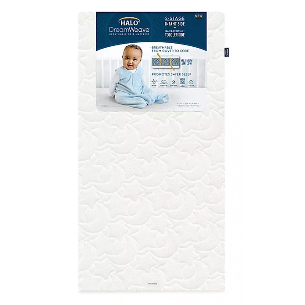 HALO DreamWeave Breathable Crib Mattress- Bambi Baby