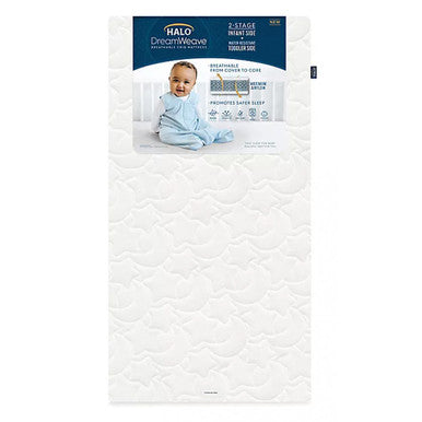 HALO DreamWeave Breathable Crib Mattress- Bambi Baby