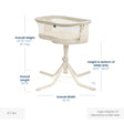 Halo BassiNest Swivel Sleeper 4.0 Air with Dreamweave Breathable Pad - Bambi Baby