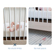 Halo Breathable Mesh Crib Liner for Full Sized Solid End Crib - White - Bambi Baby